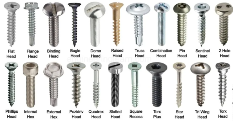 Types of Screws
